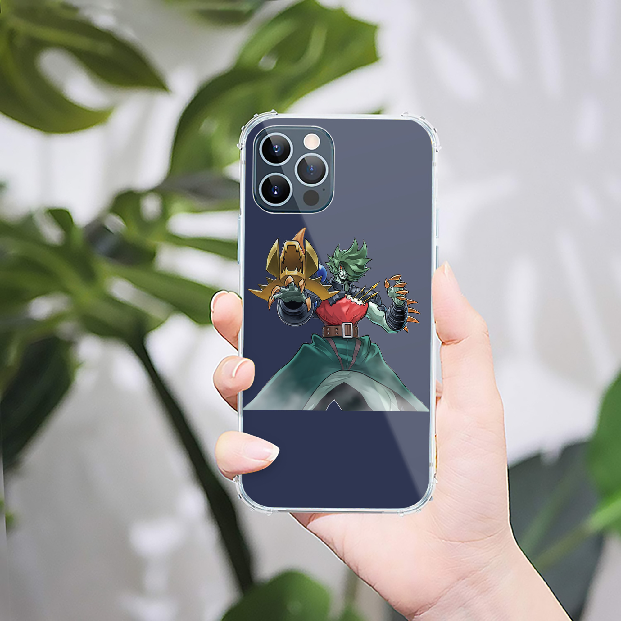 （画像用） 遊☆戯☆王 Yu-Gi-Oh! 【iPhone 12シリーズ対応】透明スマホケース（クリアソフトケース）